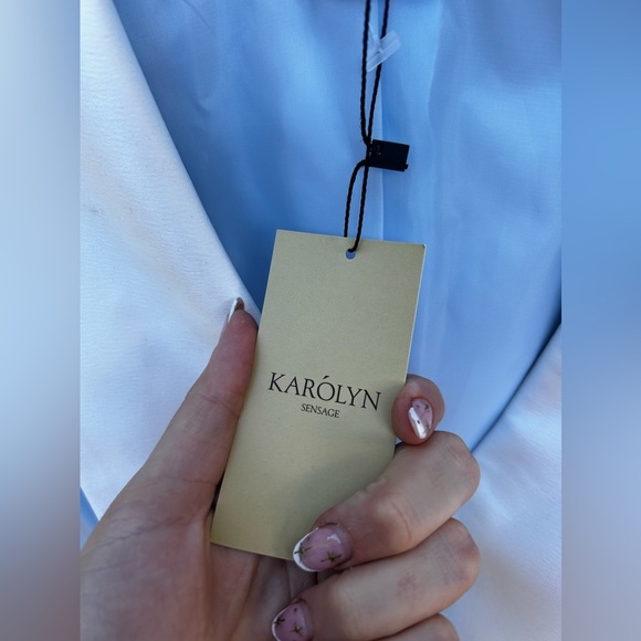 LIKLAB BABY BLUE MINI DRESS BLOGGER FAVORITE NEW WITH TAGS! - Picture 12 of 16